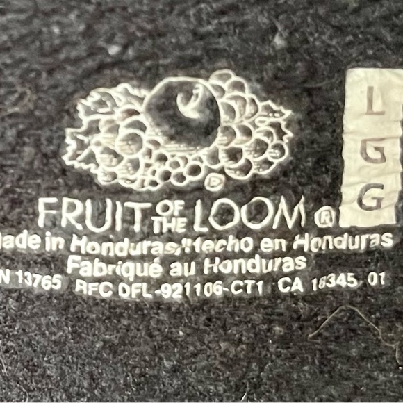 “Fruit of Loom” L black sweatshirt - Picture 2 of 8